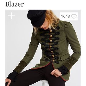 NWOT. Free people Seamed And Structured Blazer